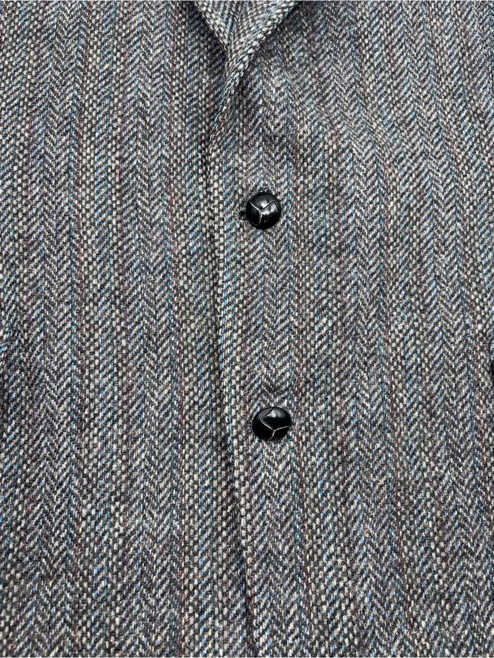 PENDLETON Vtg Western Suit Jacket Gray Blazer Men's Sz 46L USA Made Wool